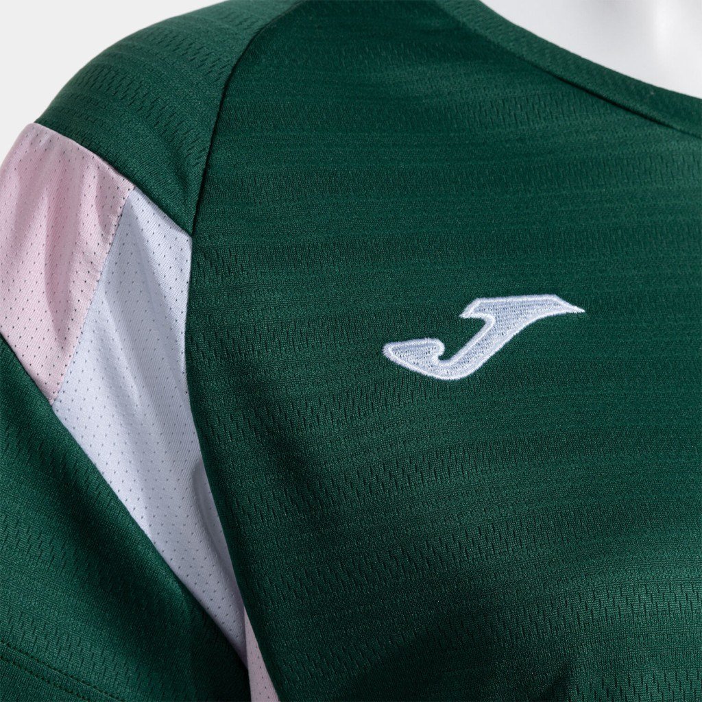 Joma Montreal Kadın Sıfır Yaka Yeşil Spor Tişört 902518.485