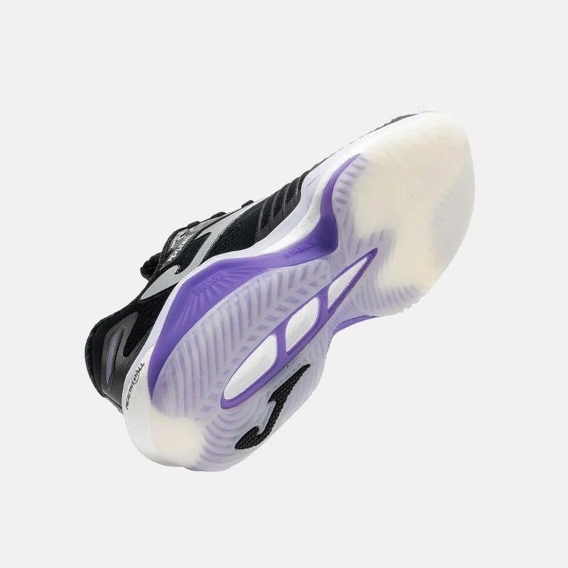 Joma PICKLS2601 Picklet Sert Kort Kadın Tenis ve Pickleball Ayakkabısı - Siyah/Mor