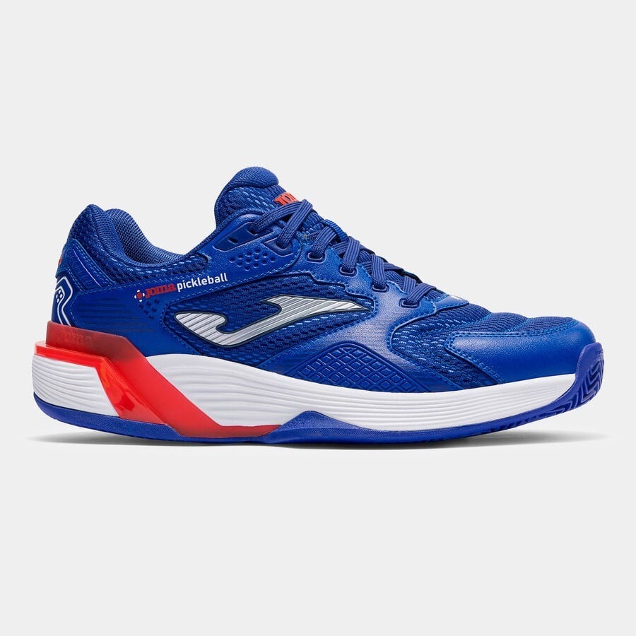 Joma PSWIS2604 Swing Toprak Kort Unisex Tenis ve Pickleball Ayakkabısı - Mavi/Beyaz