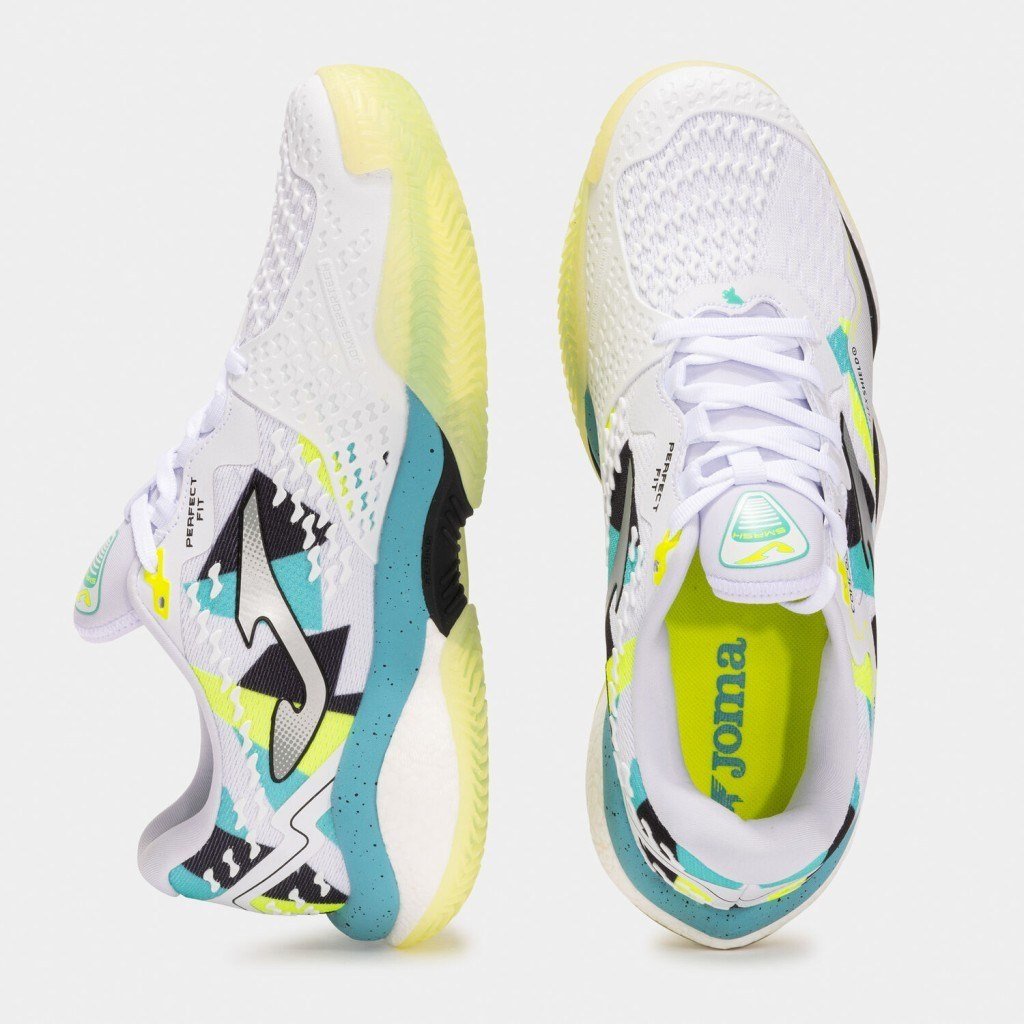 Joma Smash Erkek Beyaz Toprak Kort Tenis & Padel Ayakkabısı TSMAS2532C