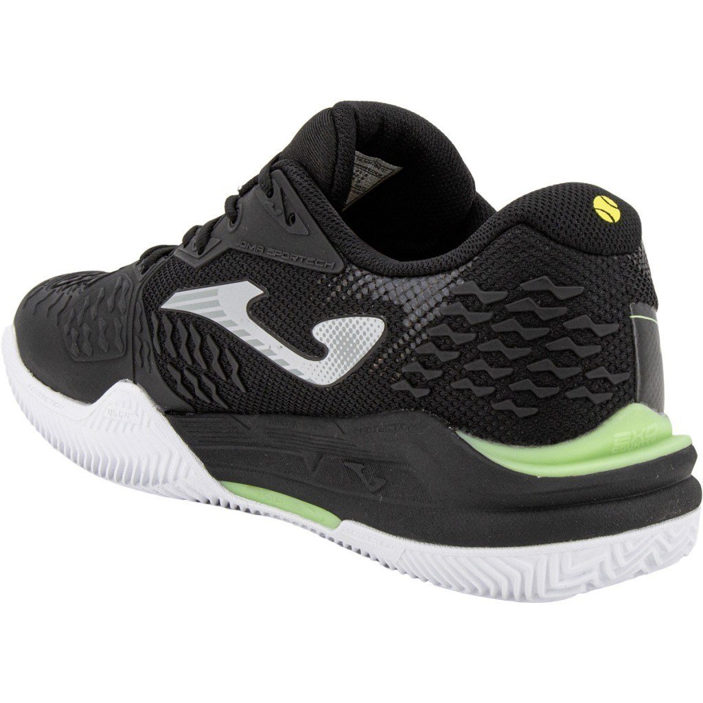 Joma TACEW2501C Ace Toprak Kort Erkek Tenis Ayakkabısı - Siyah