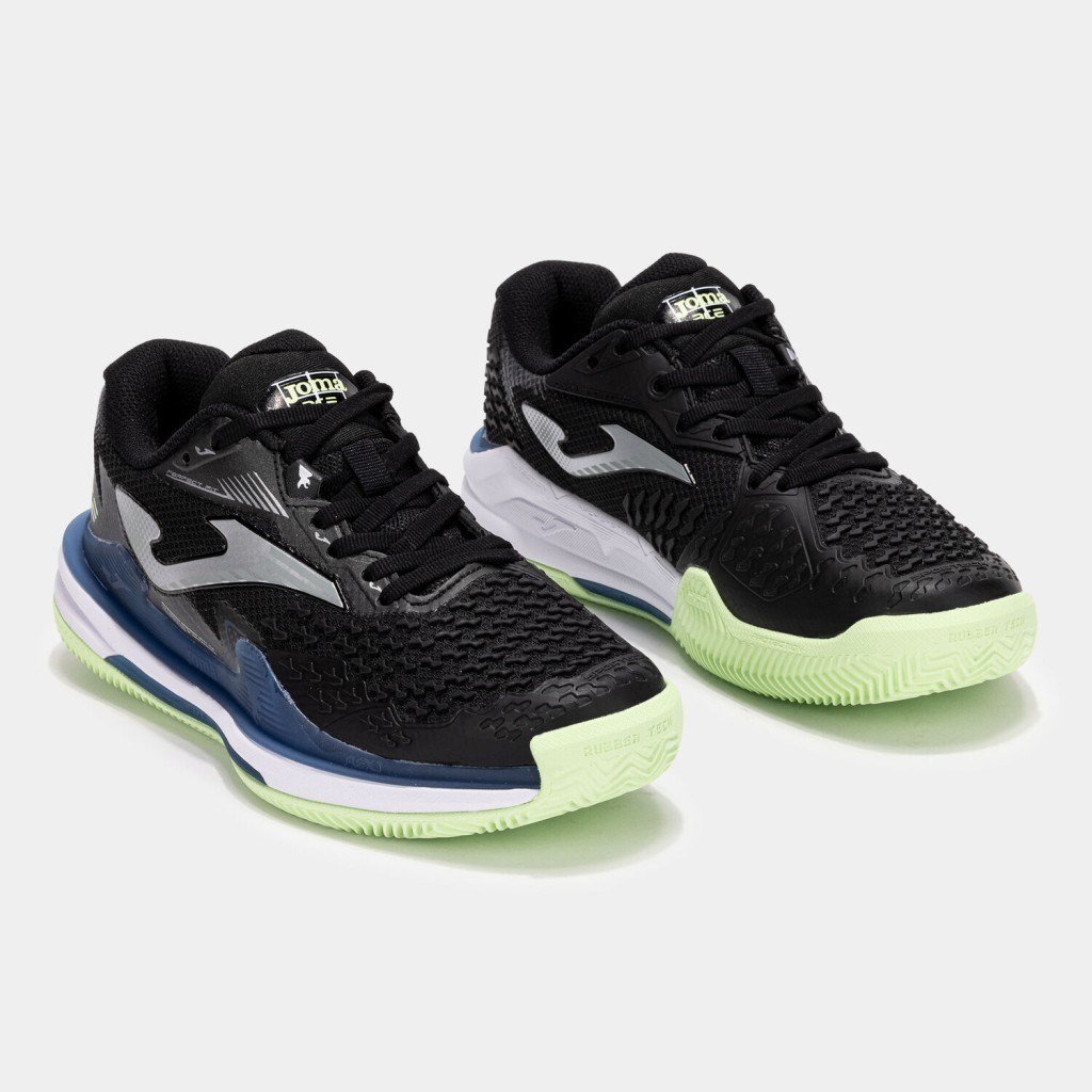 Joma TACLS2501C Ace Toprak Kort Kadın Tenis Ayakkabısı - Siyah