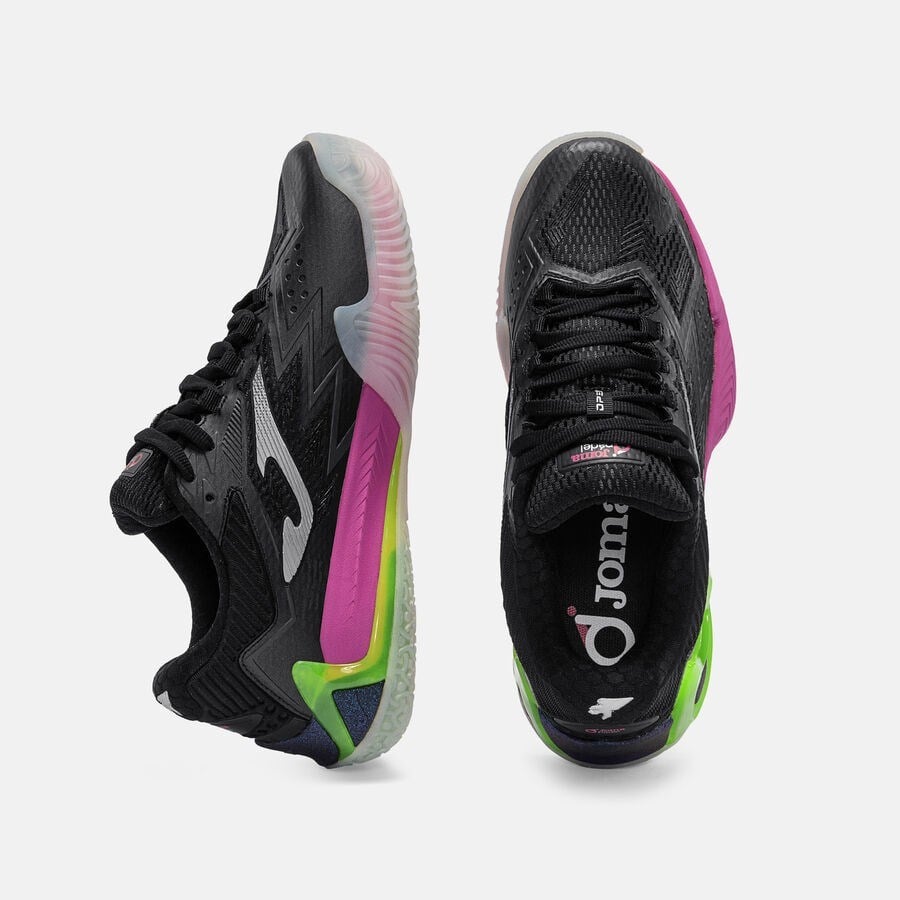 Joma TOPLS2601OM Open Lady Kadın Padel Ayakkabısı - Siyah/Yeşil