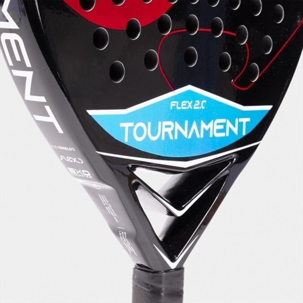 Joma Tournament Flex Padel Raketi Siyah - Kırmızı