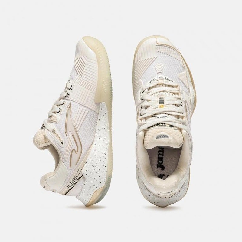 Joma TPOILS2625AC Point Lady Sert & Toprak Kort Kadın Tenis Ayakkabısı - Krem/Bej