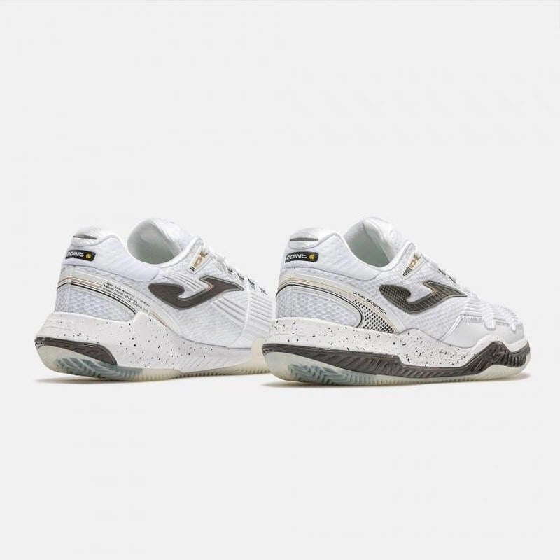 Joma TPOIS2602AC Point Sert & Toprak Kort Erkek Tenis Ayakkabısı - Beyaz