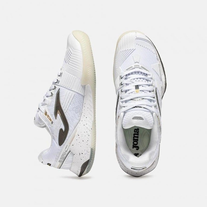 Joma TPOIS2602AC Point Sert & Toprak Kort Erkek Tenis Ayakkabısı - Beyaz