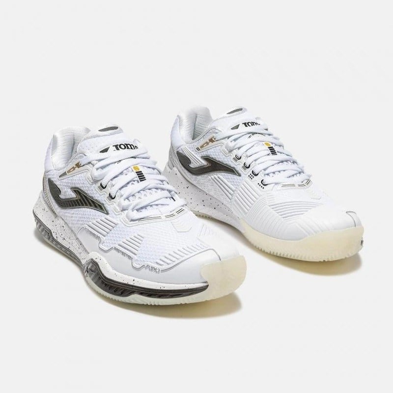 Joma TPOIS2602AC Point Sert & Toprak Kort Erkek Tenis Ayakkabısı - Beyaz