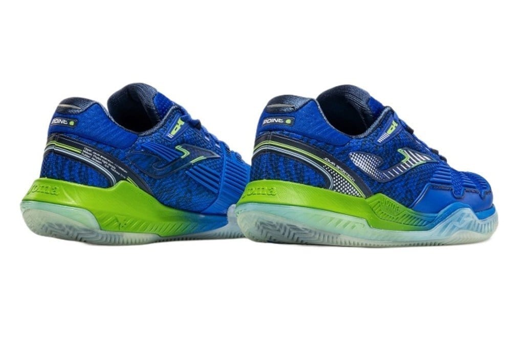 Joma TPOIS2604C Point Toprak Kort Erkek Tenis Ayakkabısı - Mavi/Lime