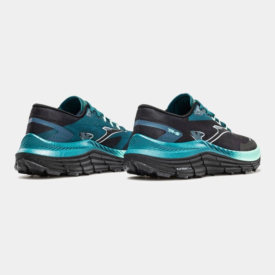 Joma TR-5 Erkek Patika Koşu Ayakkabısı Siyah Turkuaz TKTR5S2601