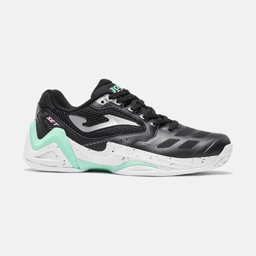Joma TSELW2601AC Set Sert Kort Kadın Tenis Ayakkabısı Siyah