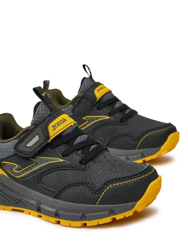 Joma Tundra Jr 2401 Antrasit-Turuncu Çocuk Spor Ayakkabı JTUNW2401V