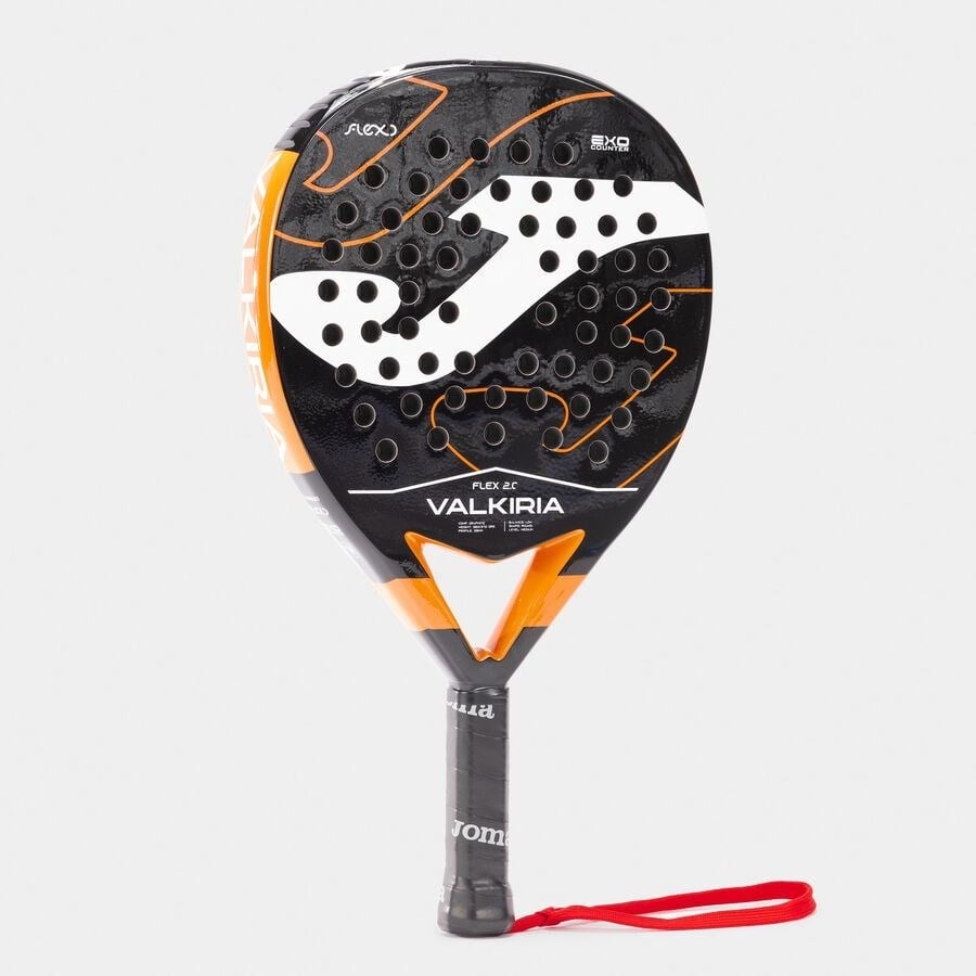 Joma Valkiria Flex Padel Raketi Siyah - Turuncu