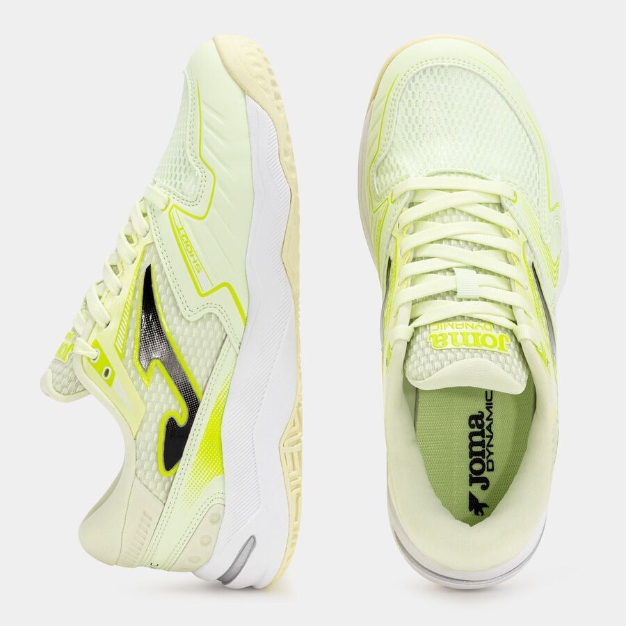 Joma VDYNLS2611 V.Dynamic Lady Salon Spor Ayakkabısı - Fluoresan Yeşil/Siyah