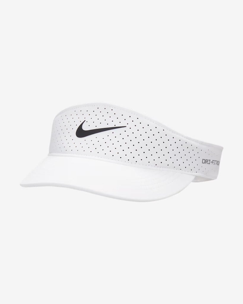 Nike Dri-FIT ADV Ace Beyaz Tenis Vizörü FB6443-100