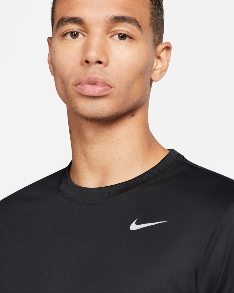 Nike Dri-FIT Legend DX0993-010 Erkek Uzun Kollu Tişört - Siyah