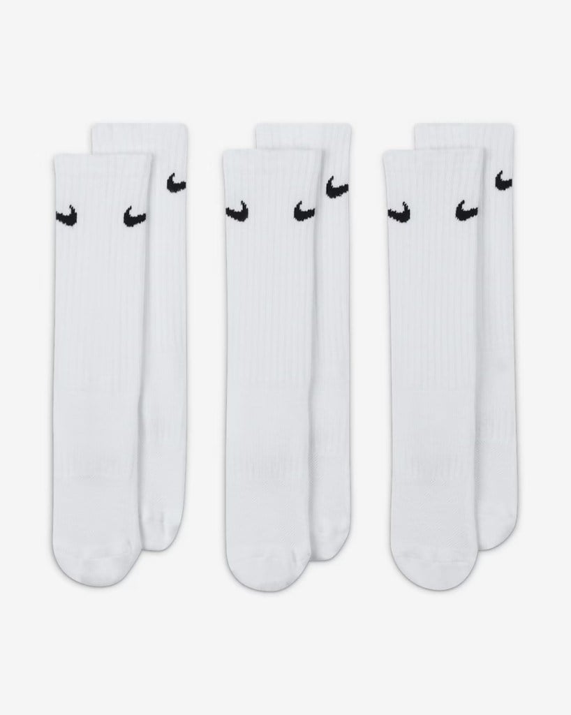 Nike Everyday SX6842-100 Çocuk Yastıklı Crew Çorapları (3 Çift)