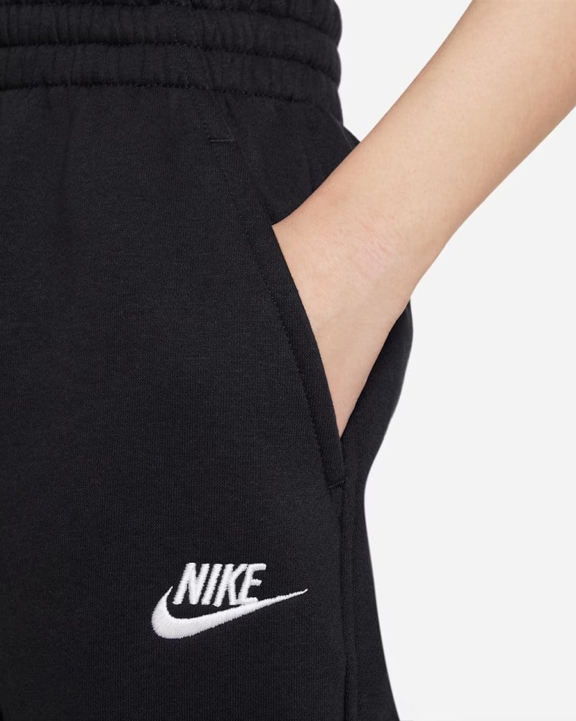 Nike FD2933-010 Sportswear Club Fleece Bol Kesimli Genç Çocuk Eşofman Altı - Siyah