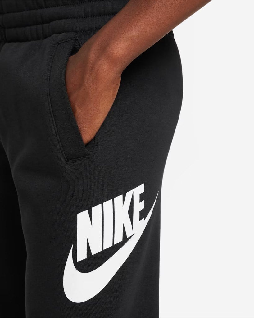 Nike FD2995-010 Club Fleece Büyük Çocuk Jogger Pantolon - Siyah