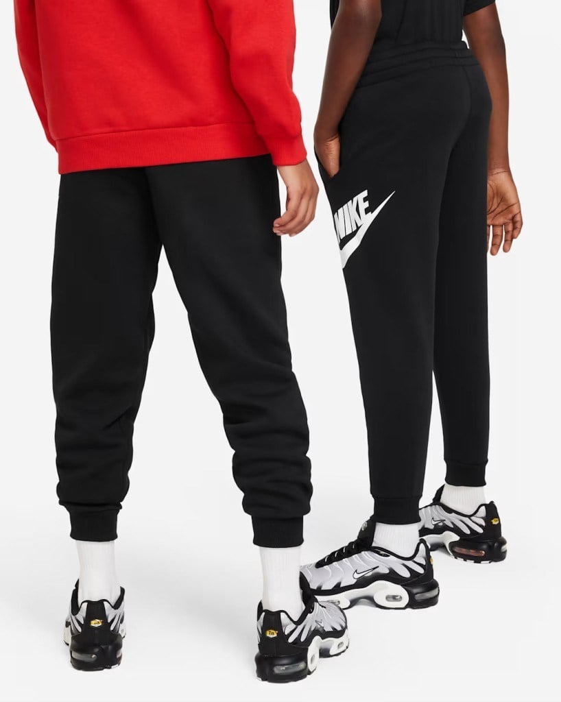 Nike FD2995-010 Club Fleece Büyük Çocuk Jogger Pantolon - Siyah