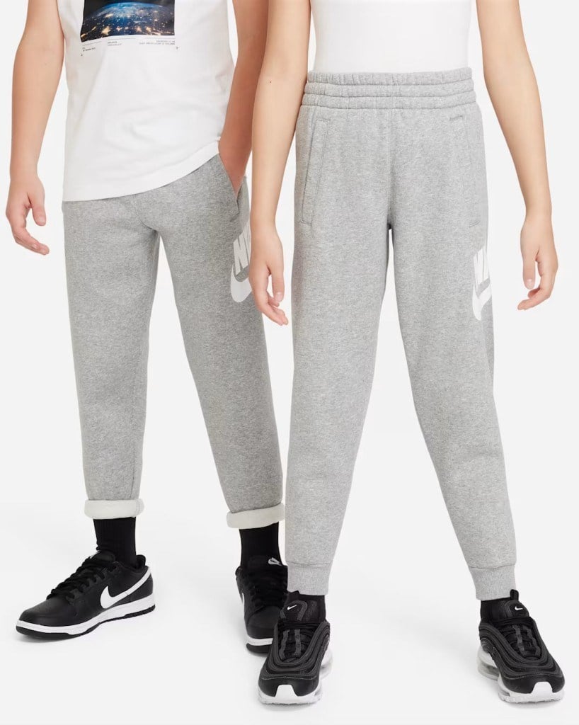 Nike FD2995-063 Club Fleece Büyük Çocuk Jogger Pantolon - Gri