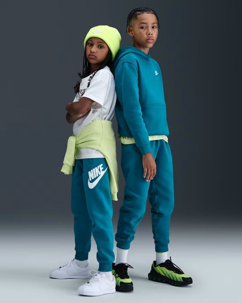 Nike FD2995-301 Club Fleece Büyük Çocuk Jogger Pantolon - Yeşil