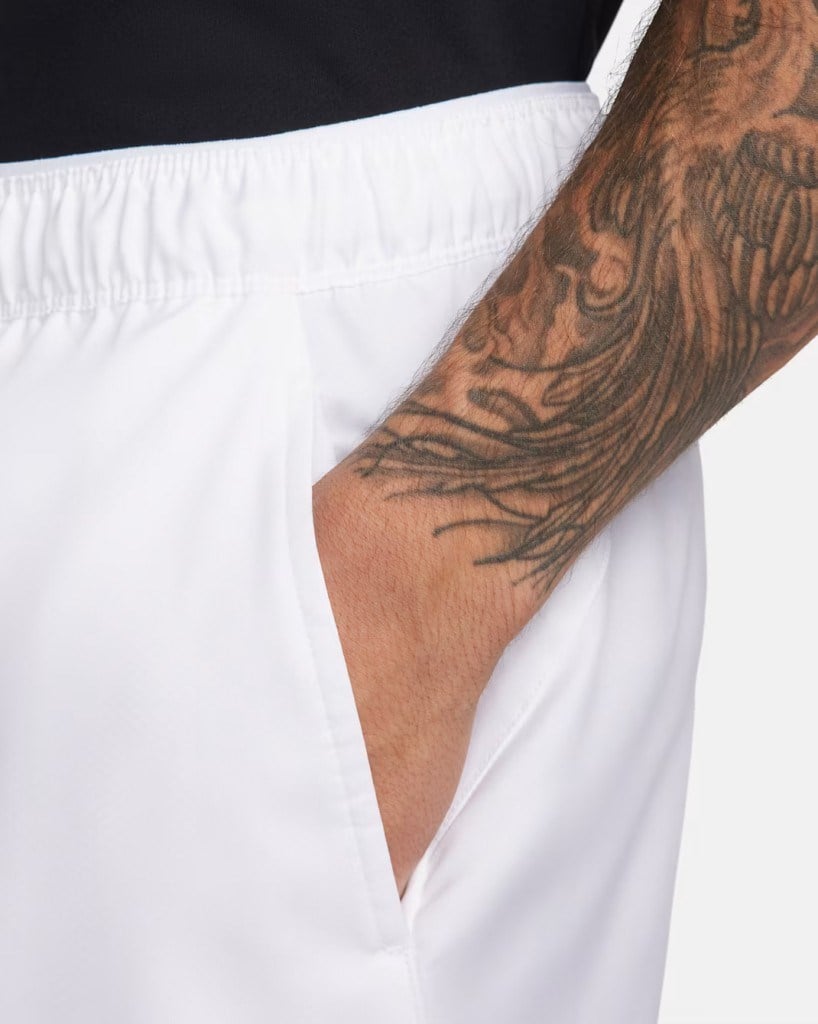 NIKE FD5384-100Victory Dri-FIT Erkek Tenis Şort Beyaz