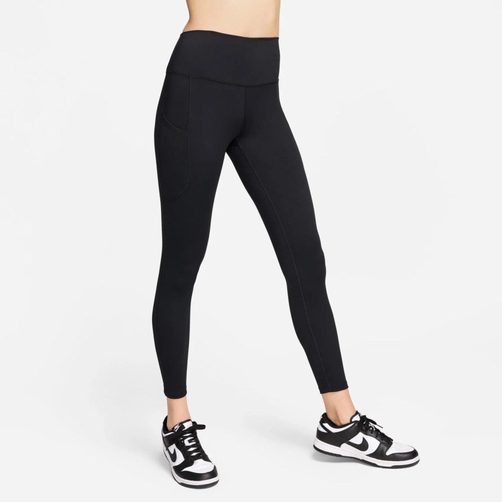 NIKE FN3241-010 Dri-FIT One High Rise 7/8 Tight Kadın Siyah Tayt
