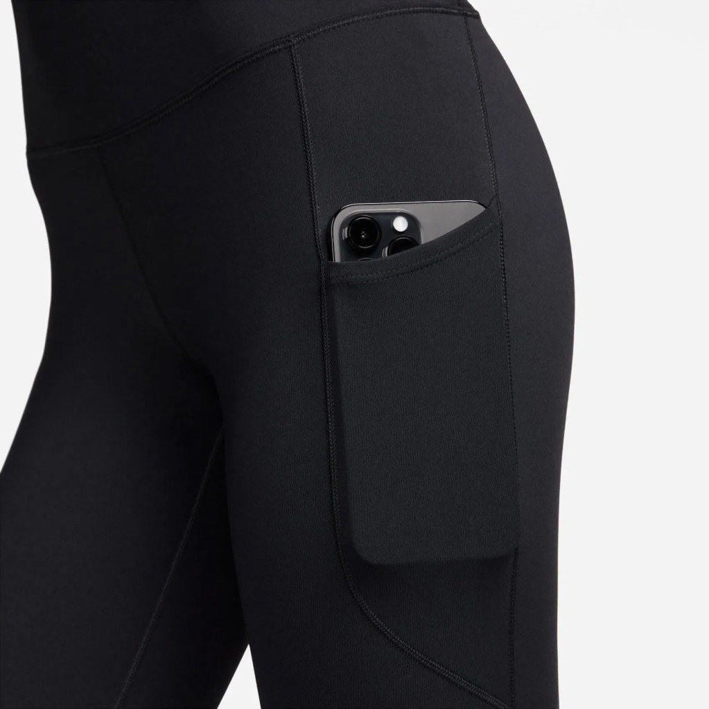 NIKE FN3241-010 Dri-FIT One High Rise 7/8 Tight Kadın Siyah Tayt