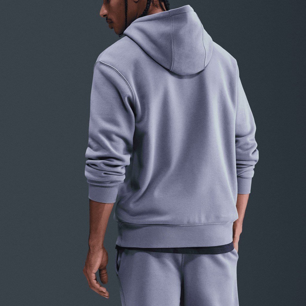 Nike FN3859-499 Club Fleece Erkek Kapüşonlu Sweatshirt - Lila