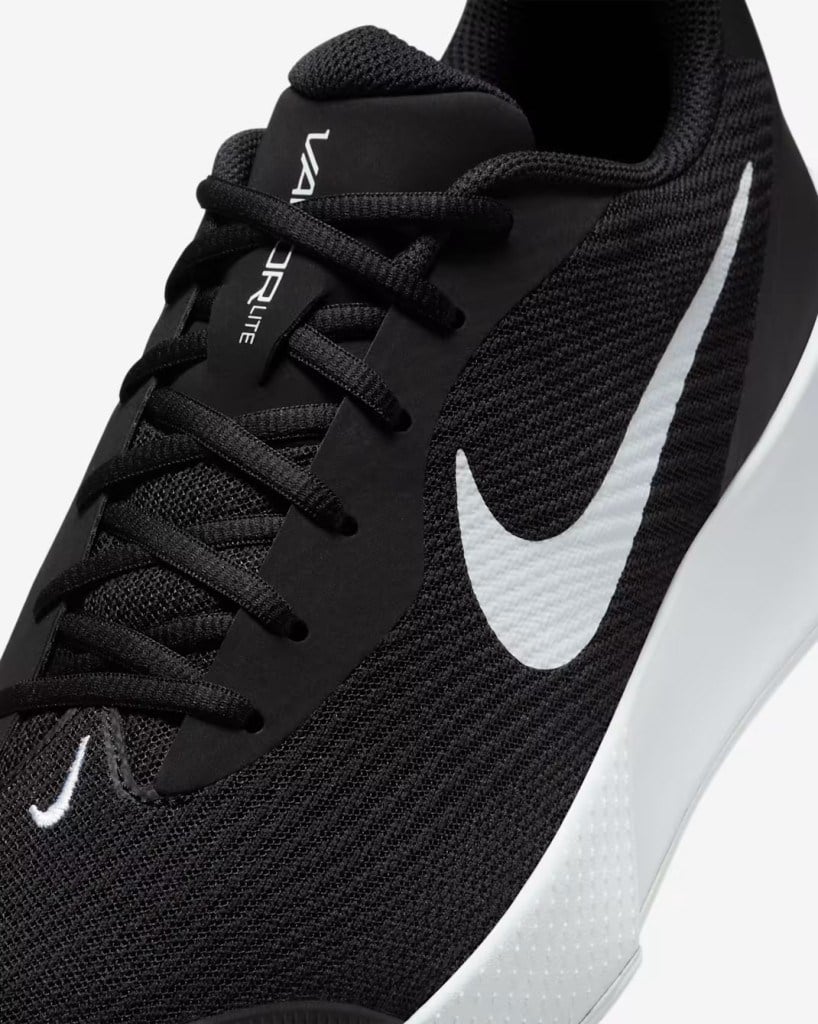 Nike FZ2155-001 Vapor Lite 3 Erkek Siyah Sert Kort Tenis Ayakkabı
