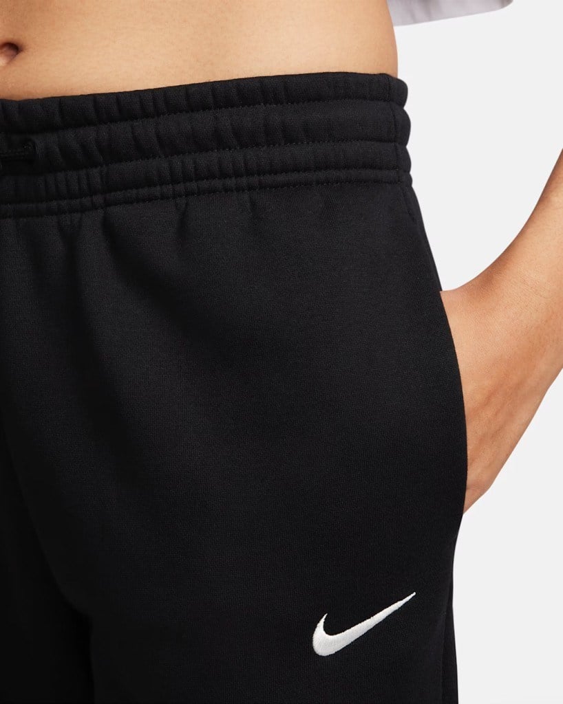 Nike FZ7626-010 Sportswear Phoenix Fleece Normal Belli Kadın Eşofman Altı - Siyah