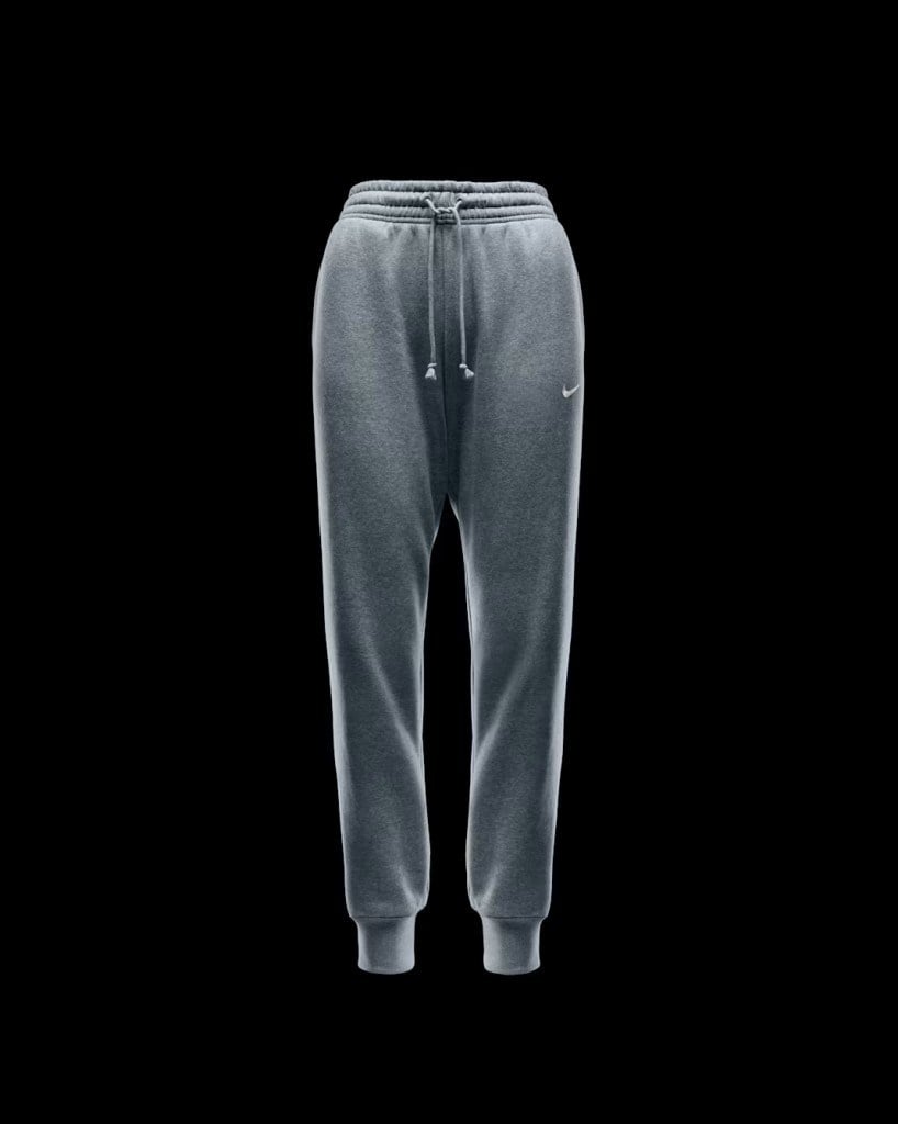 Nike FZ7626-063 Sportswear Phoenix Fleece Normal Belli Kadın Eşofman Altı - Gri