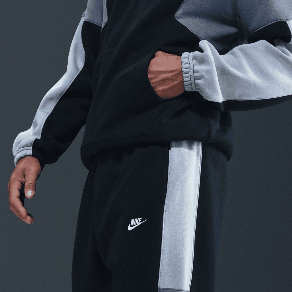 Nike HV1165-010 Club Fleece Erkek Tracksuit Takım - Gri