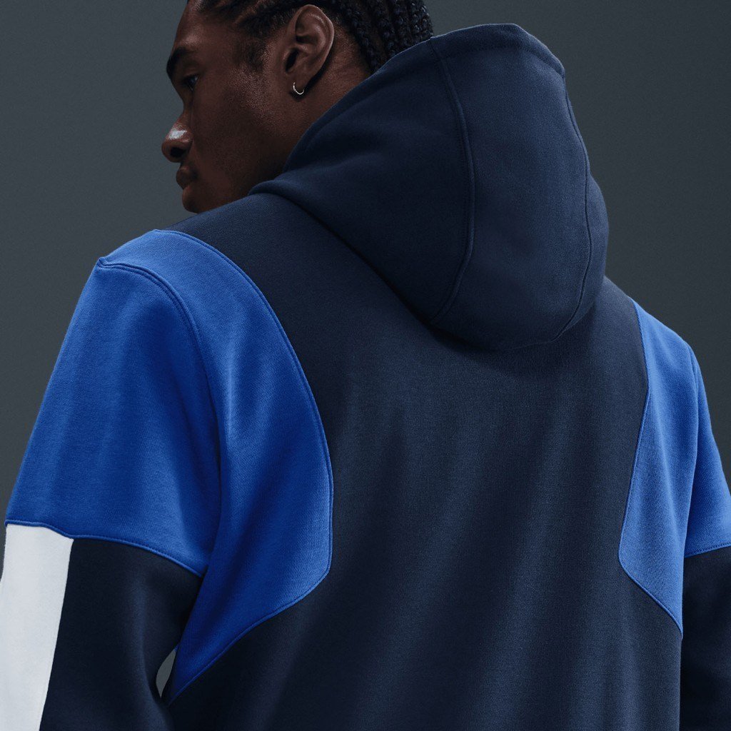 Nike HV1165-451 Club Fleece Erkek Tracksuit Takım - Mavi