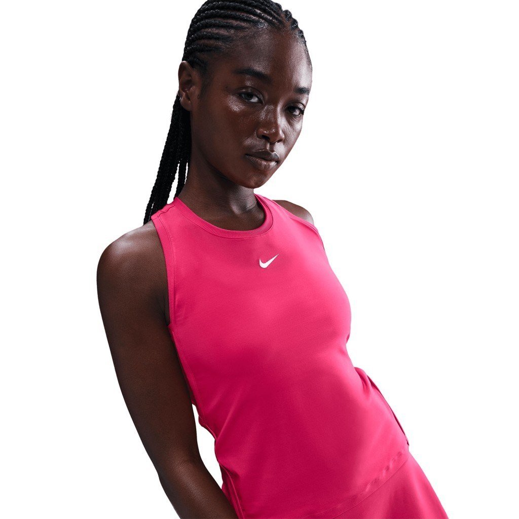 Nike One Classic IB9385-666 Dri-FIT Askılı Kadın Atleti - Pembe