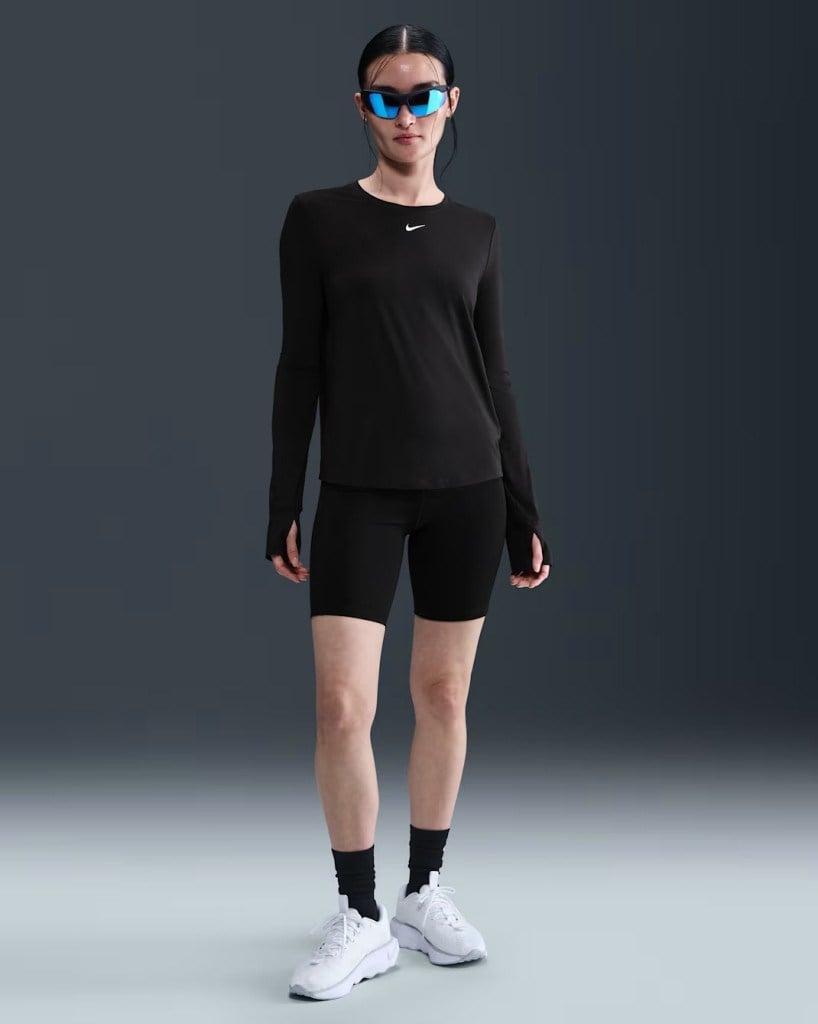 Nike One Classic IB9403-010 Kadın Dri-FIT Uzun Kollu Üst