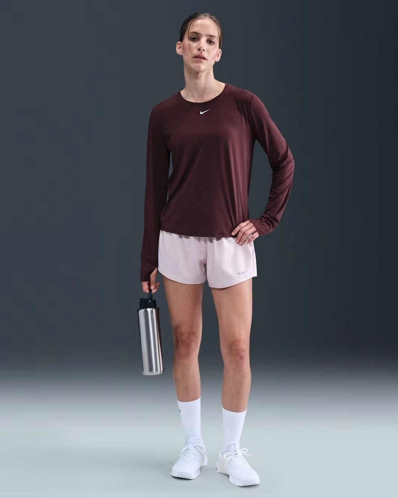 Nike One Classic IB9403-652 Kadın Dri-FIT Uzun Kollu Üst