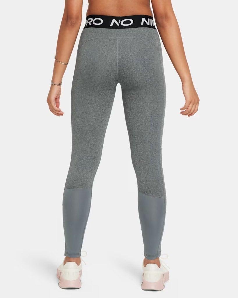 Nike Pro Dri-FIT Kız Çocuk Tayt - Füme DA1028-091