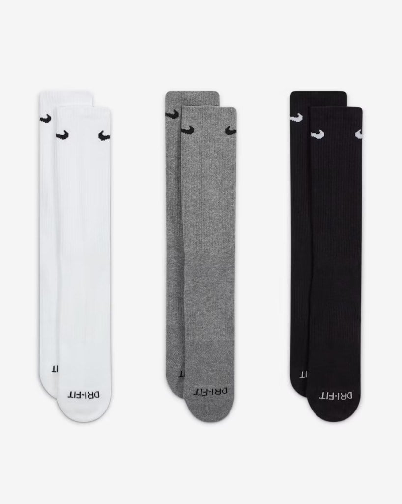 Nike SX6888-964 Everyday Plus Destekli Antrenman Crew Çorapları (3 Çift)