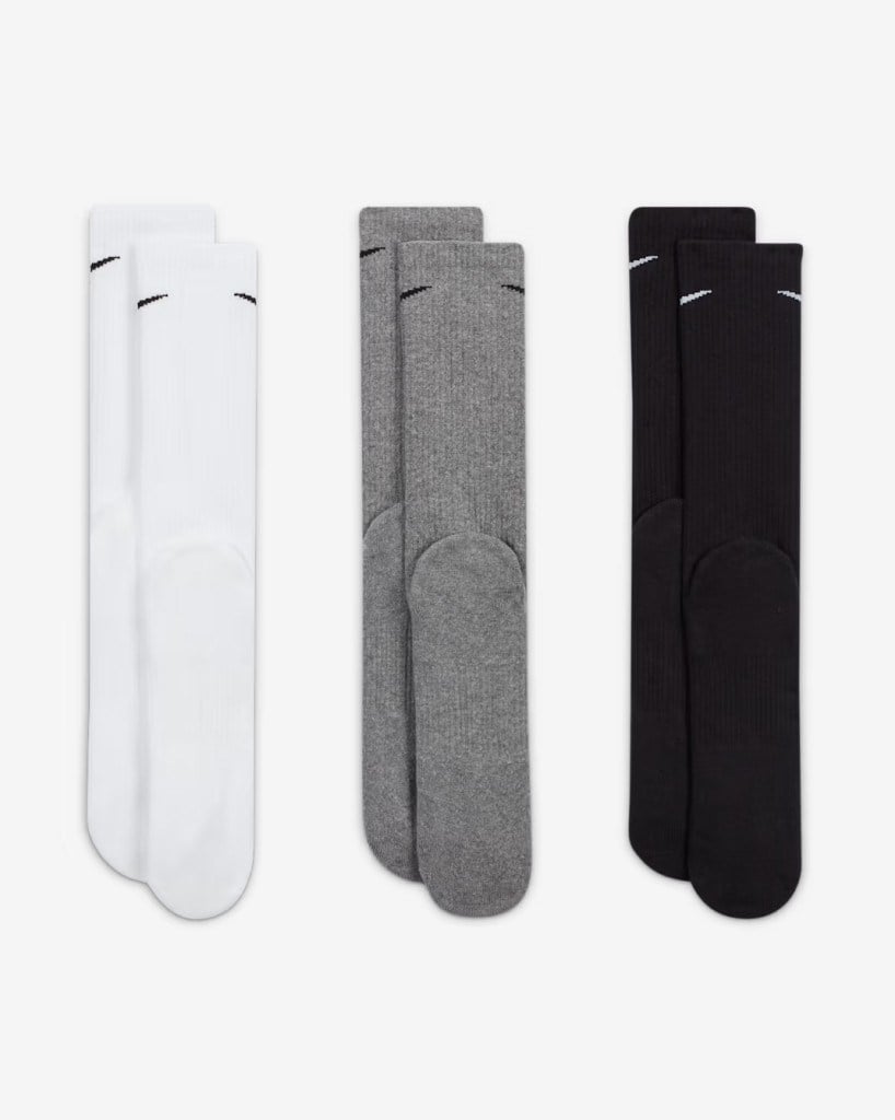 Nike SX6888-964 Everyday Plus Destekli Antrenman Crew Çorapları (3 Çift)