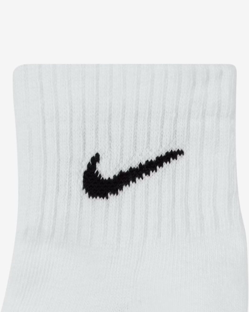 Nike SX7667-100 Everyday Cushioned Low Antrenman Çorapları (3 Çift)