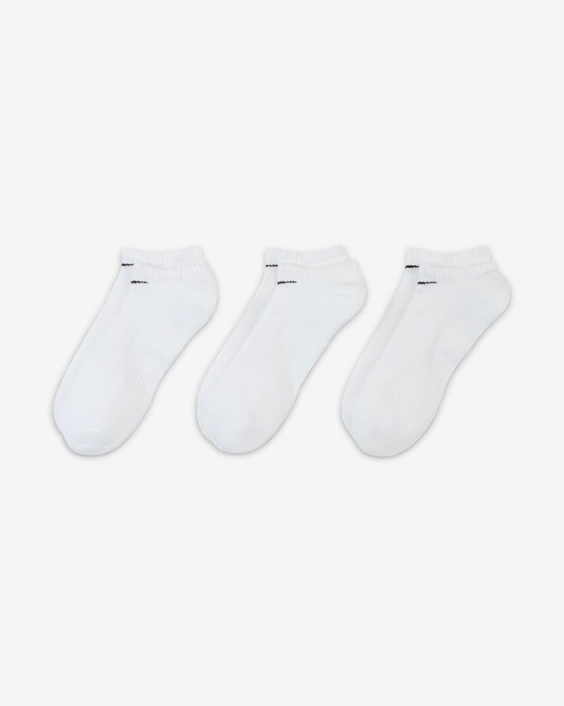 Nike SX7673-100 Everyday Cushioned No-Show Antrenman Çorapları (3 Çift)