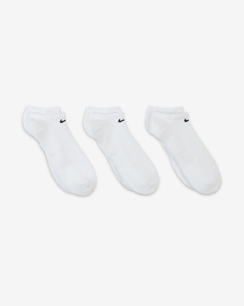 Nike SX7673-100 Everyday Cushioned No-Show Antrenman Çorapları (3 Çift)