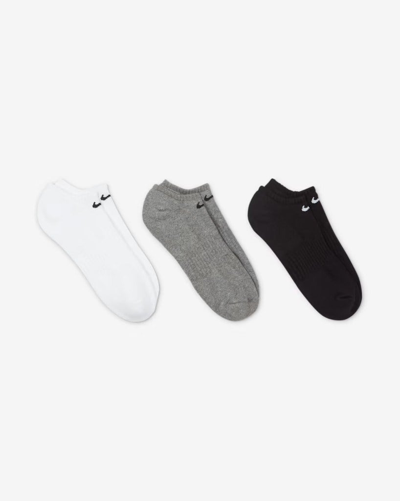 Nike SX7673-964 Everyday Cushioned No-Show Antrenman Çorapları (3 Çift)