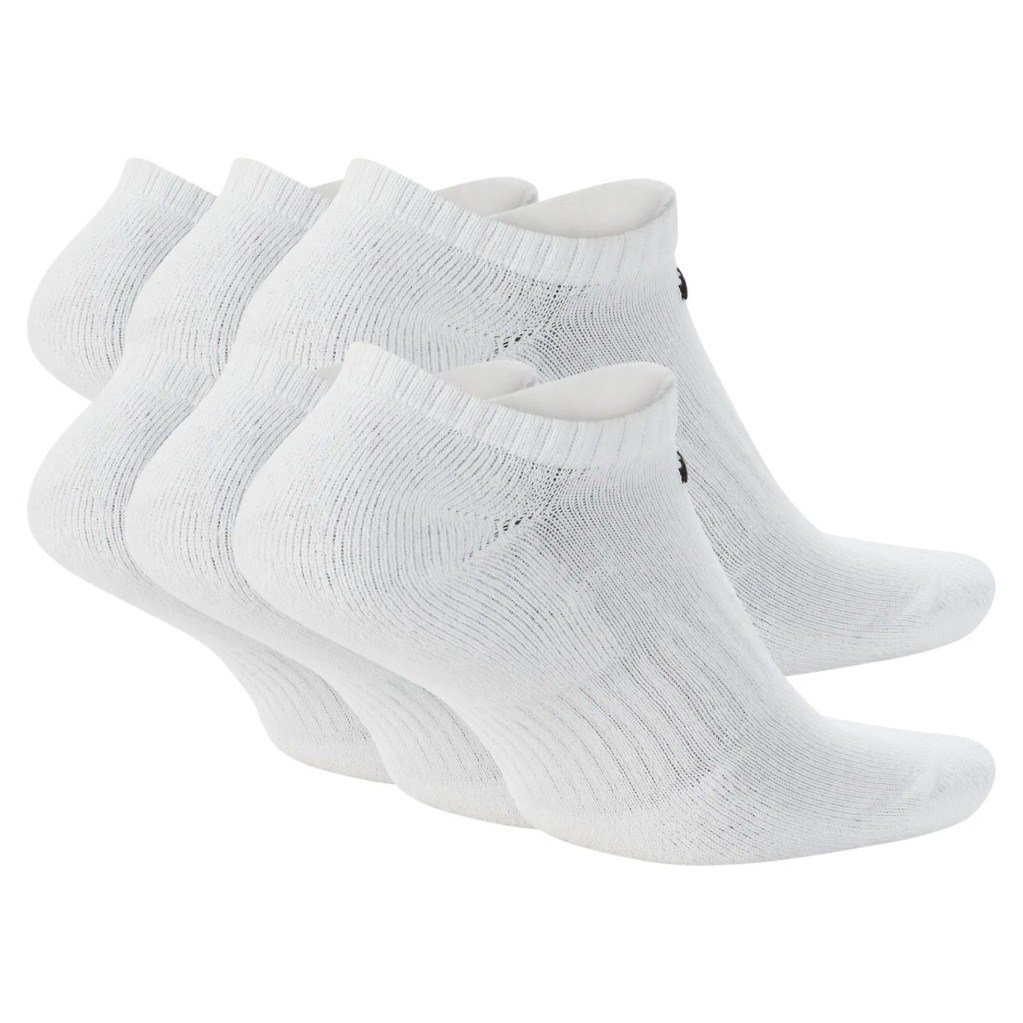 Nike SX7675-100 Everyday Cushioned 6'lı Beyaz Çorap