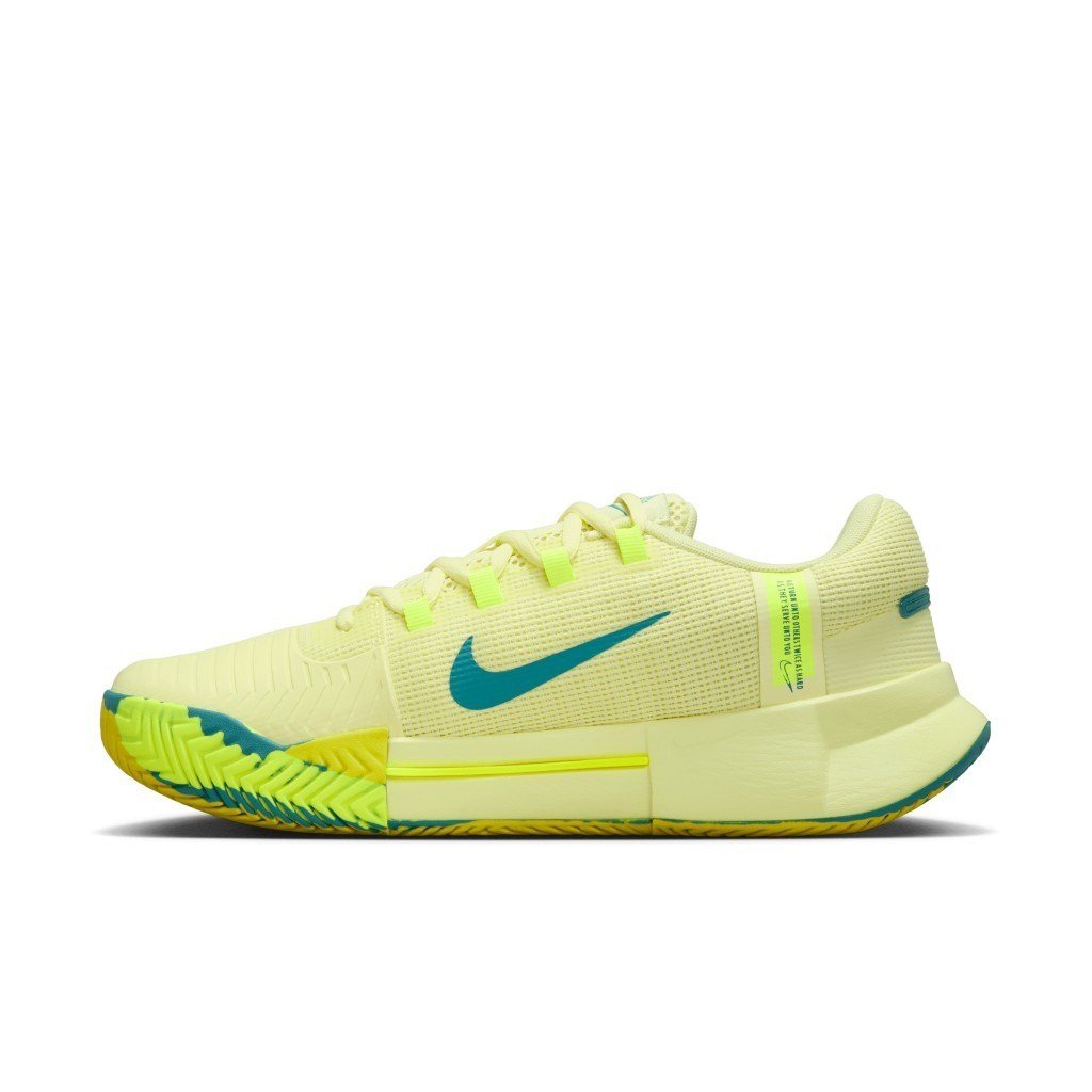 Nike Zoom GP Challenge 1 PRM Sert Kort Kadın Sarı Tenis Ayakkabısı HF1140-300