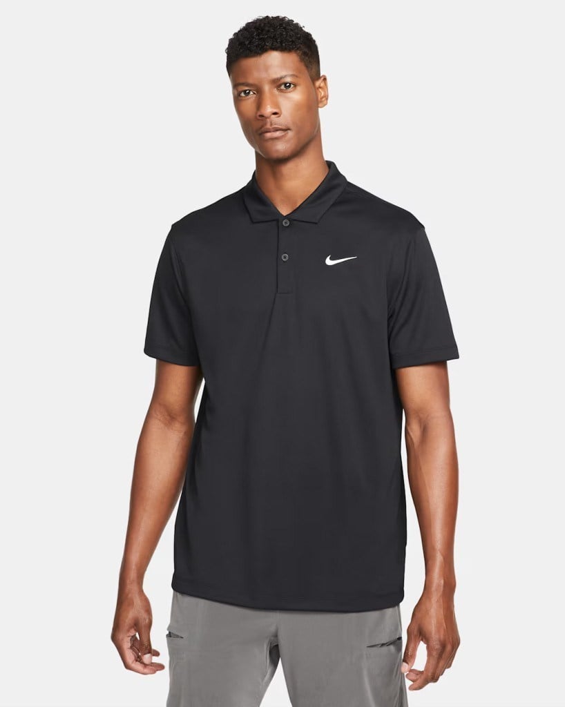 NikeCourt Dri-FIT Erkek Tenis Polo Tişört - Siyah DH0857-010
