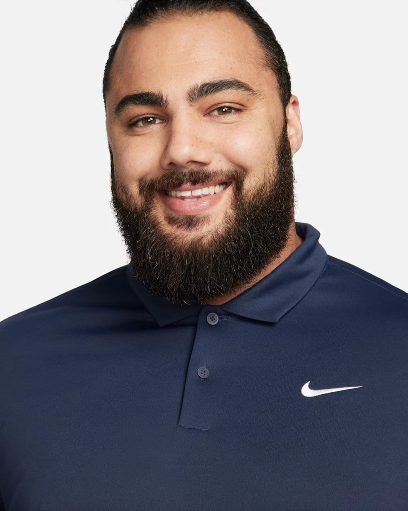 NikeCourt Dri-FIT Erkek Tenis Polo Tişört - Lacivert DH0857-451