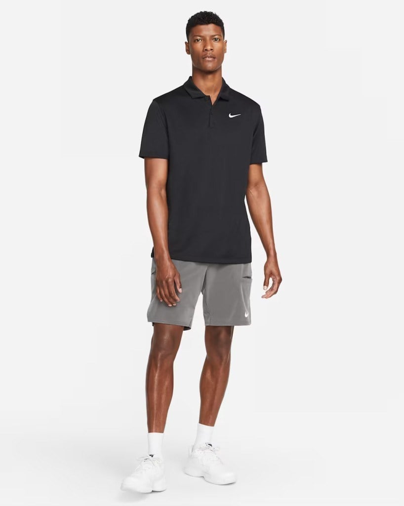 NikeCourt Dri-FIT Erkek Tenis Polo Tişört - Siyah DH0857-010